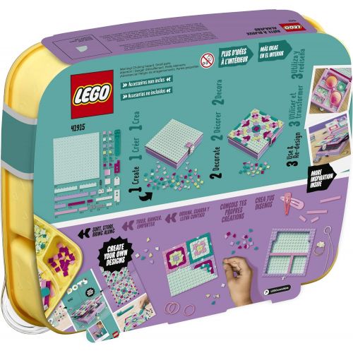  LEGO DOTS Jewelry Box 41915 Craft Decorations Art Kit, for Kids Who are Into Cool Arts and Crafts, A Great Entrance into Unique Arts and Crafts Toys for Kids, New 2020 (374 Pieces)
