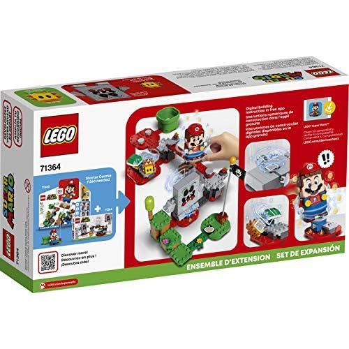  LEGO Super Mario Whomp’s Lava Trouble Expansion Set 71364 Building Kit; Toy for Kids to Enhance Their Super Mario Adventures with Mario Starter Course (71360), New 2020 (133 Pieces