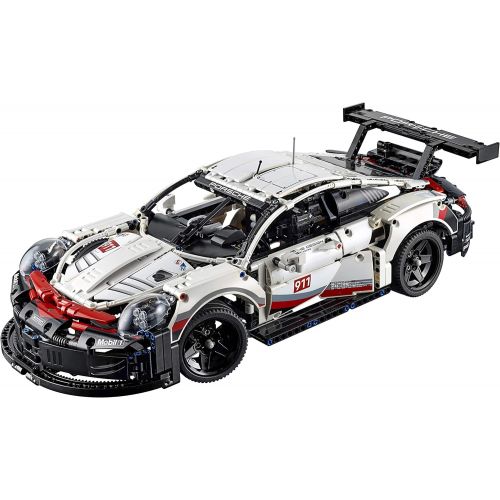  LEGO Technic Porsche 911 RSR 42096 Race Car Building Set STEM Toy for Boys and Girls Ages 10+ features Porsche Model Car with Toy Engine (1,580 Pieces)