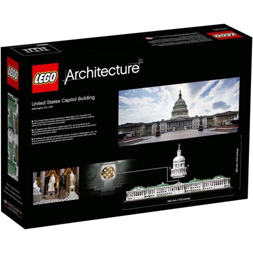  LEGO Architecture 21030 United States Capitol Building Kit (1032 Pieces) (Discontinued by Manufacturer)
