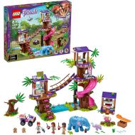LEGO Friends Jungle Rescue Base 41424 Building Toy for Kids. Playset Includes a Jungle Tree House; Adventure Fun Toy Comes with 2 Elephant Figures and Lots of Animal Rescue Kit, Ne