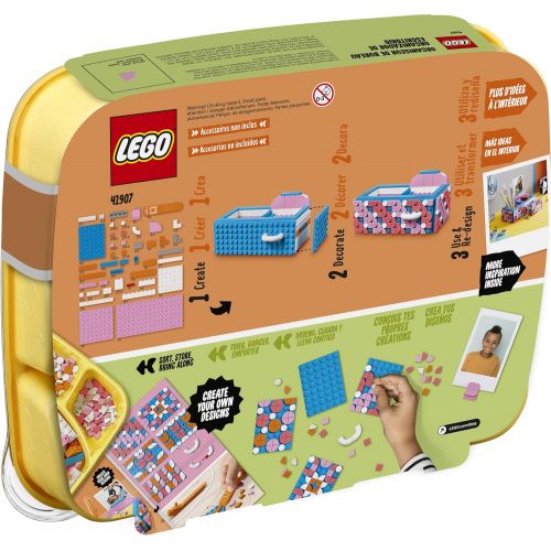  LEGO DOTS Desk Organizer 41907 DIY Craft Decorations Kit for Kids who Like Designing and Redesigning Their Own Room Decor Items to Use, Makes a Fun and Inspirational Gift, New 2020