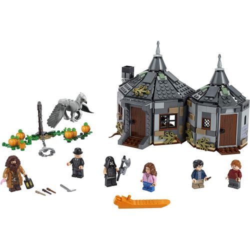  LEGO Harry Potter Hagrids Hut: Buckbeaks Rescue 75947 Toy Hut Building Set from The Prisoner of Azkaban Features Buckbeak The Hippogriff Figure (496 Pieces)