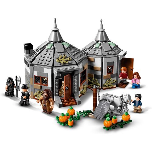  LEGO Harry Potter Hagrids Hut: Buckbeaks Rescue 75947 Toy Hut Building Set from The Prisoner of Azkaban Features Buckbeak The Hippogriff Figure (496 Pieces)