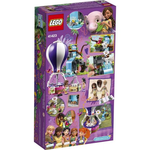  LEGO Friends Tiger Hot Air Balloon Jungle Rescue 41423 Friends Adventure Set Features a Toy Hot Air Balloon Friends Buildable Figures for Hours of Creative Fun, New 2020 (302 Piece