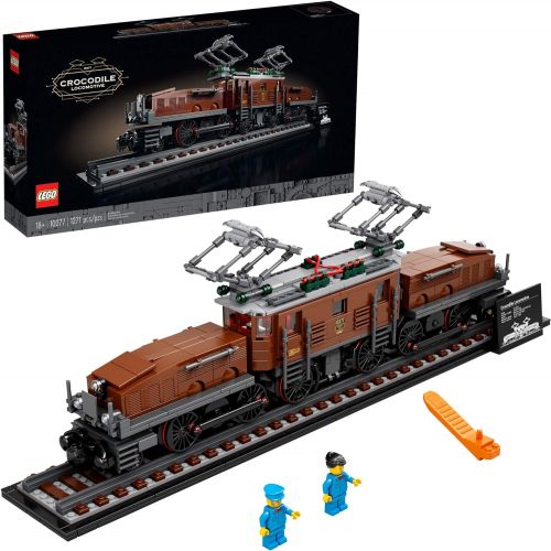  LEGO Crocodile Locomotive 10277 Building Kit; Recreate the Iconic Crocodile Locomotive with This Train Model; Makes a Great Gift Idea for Train Enthusiasts, New 2020 (1,271 Pieces)