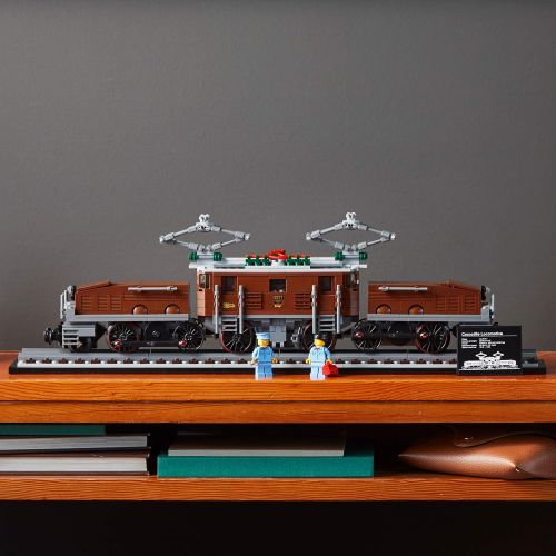  LEGO Crocodile Locomotive 10277 Building Kit; Recreate the Iconic Crocodile Locomotive with This Train Model; Makes a Great Gift Idea for Train Enthusiasts, New 2020 (1,271 Pieces)