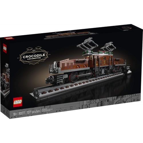  LEGO Crocodile Locomotive 10277 Building Kit; Recreate the Iconic Crocodile Locomotive with This Train Model; Makes a Great Gift Idea for Train Enthusiasts, New 2020 (1,271 Pieces)
