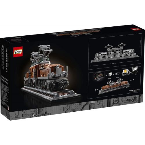  LEGO Crocodile Locomotive 10277 Building Kit; Recreate the Iconic Crocodile Locomotive with This Train Model; Makes a Great Gift Idea for Train Enthusiasts, New 2020 (1,271 Pieces)