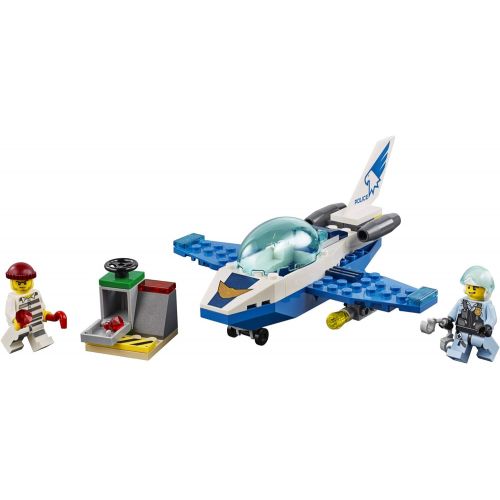  LEGO City Sky Police Jet Patrol 60206 Building Kit (54 Pieces)