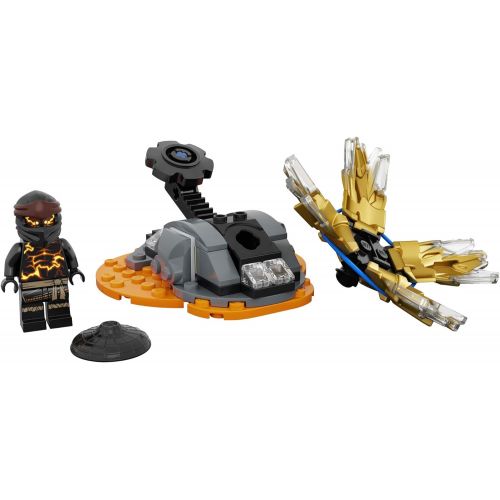  LEGO NINJAGO Spinjitzu Burst Cole 70685 NINJAGO Accessory Set Building Kit Featuring Ninja Minifigure, New 2020 (48 Pieces)