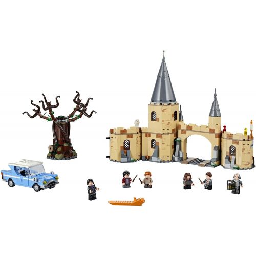  LEGO Harry Potter and The Chamber of Secrets Hogwarts Whomping Willow 75953 Magic Toys Building Kit, Prisoner of Azkaban, Hedwig, Hermoine Granger and Severus Snape (753 Pieces)