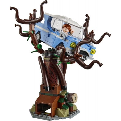  LEGO Harry Potter and The Chamber of Secrets Hogwarts Whomping Willow 75953 Magic Toys Building Kit, Prisoner of Azkaban, Hedwig, Hermoine Granger and Severus Snape (753 Pieces)