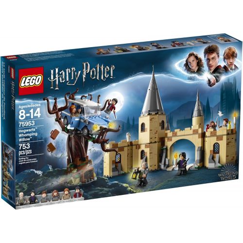  LEGO Harry Potter and The Chamber of Secrets Hogwarts Whomping Willow 75953 Magic Toys Building Kit, Prisoner of Azkaban, Hedwig, Hermoine Granger and Severus Snape (753 Pieces)