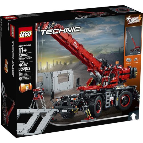  LEGO Technic Rough Terrain Crane 42082 Building Kit (4056 Pieces)