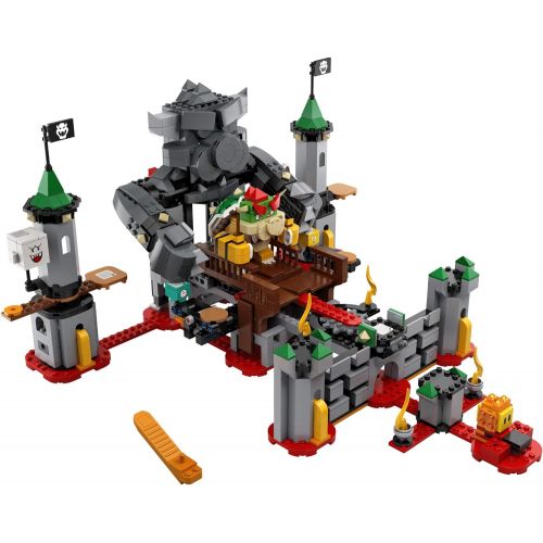  LEGO Super Mario Bowser’s Castle Boss Battle Expansion Set 71369 Building Kit; Collectible Toy for Kids to Customize Their LEGO Super Mario Starter Course (71360) Playset, New 2020