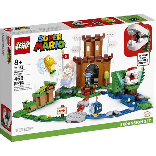  LEGO Super Mario Guarded Fortress Expansion Set 71362 Building Kit; Collectible Playset to Combine with The Super Mario Adventures with Mario Starter Course (71360) Set, New 2020 (