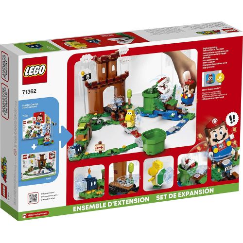  LEGO Super Mario Guarded Fortress Expansion Set 71362 Building Kit; Collectible Playset to Combine with The Super Mario Adventures with Mario Starter Course (71360) Set, New 2020 (
