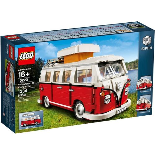 LEGO Creator Expert Volkswagen T1 Camper Van 10220 Construction Set (1334 Pieces)