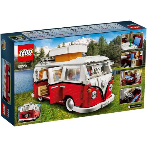  LEGO Creator Expert Volkswagen T1 Camper Van 10220 Construction Set (1334 Pieces)