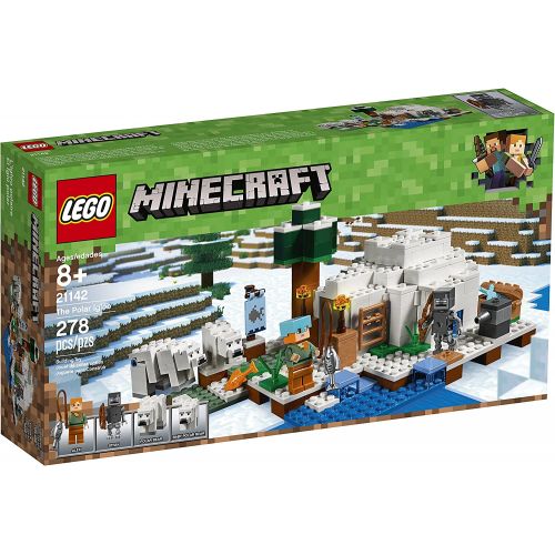  LEGO Minecraft The Polar Igloo 21142 Building Kit (278 Pieces)