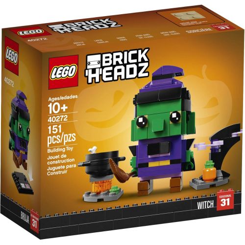  LEGO BrickHeadz Halloween Witch 40272 Building Kit (151 Pieces)