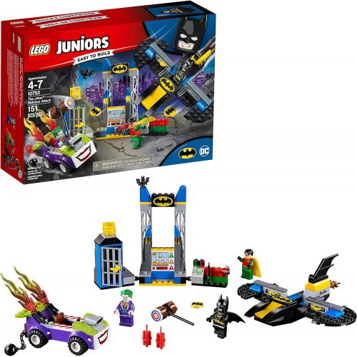  LEGO Juniors/4+ DC The Joker Batcave Attack 10753 Building Kit (151 Pieces) (Discontinued by Manufacturer)