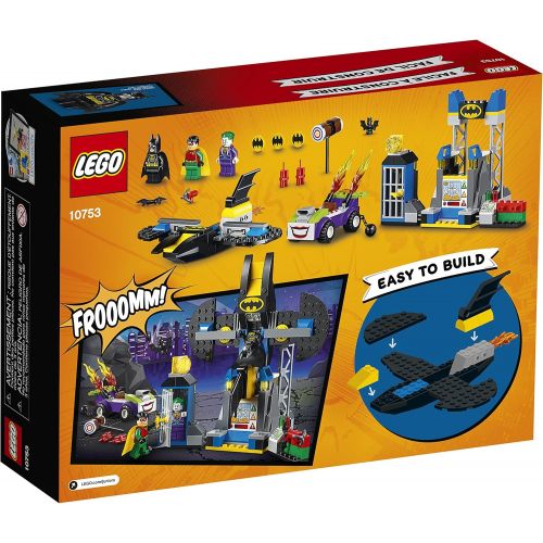  LEGO Juniors/4+ DC The Joker Batcave Attack 10753 Building Kit (151 Pieces) (Discontinued by Manufacturer)