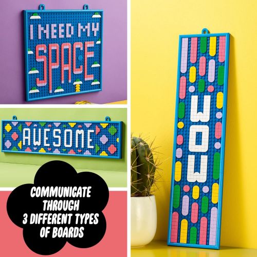  LEGO DOTS Big Message Board 41952 DIY Craft Decoration Kit; A Customizable Canvas Designed for Kids Aged 8+ (943 Pieces)