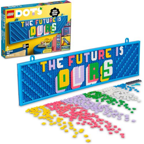  LEGO DOTS Big Message Board 41952 DIY Craft Decoration Kit; A Customizable Canvas Designed for Kids Aged 8+ (943 Pieces)