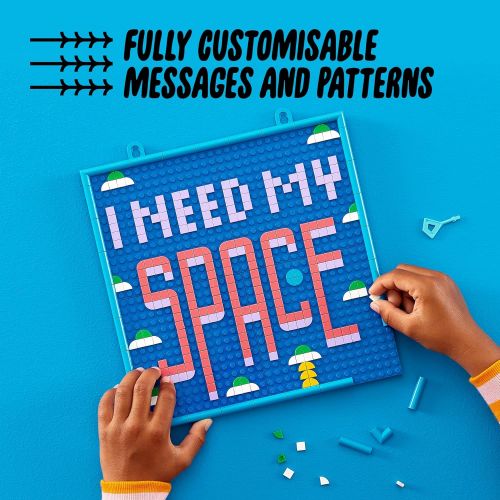  LEGO DOTS Big Message Board 41952 DIY Craft Decoration Kit; A Customizable Canvas Designed for Kids Aged 8+ (943 Pieces)