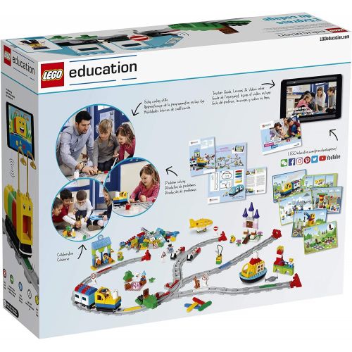  LEGO Education DUPLO Coding Express 45025, Fun STEM Educational Toy, Introduction to Steam Learning for Girls & Boys Ages 2 & Up (234Piece )