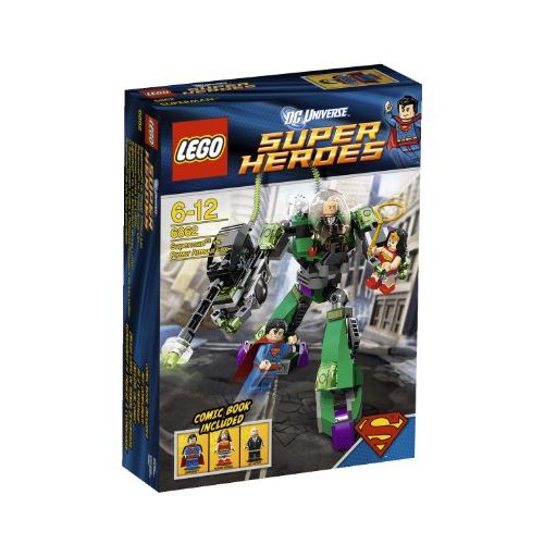  LEGO Super Heroes Superman Vs Power Armor Lex 6862 (Discontinued by manufacturer)