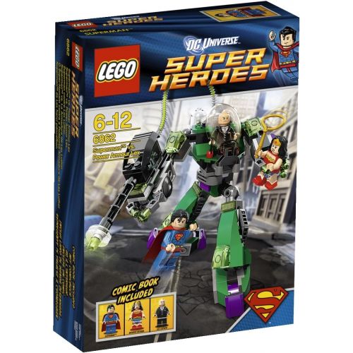  LEGO Super Heroes Superman Vs Power Armor Lex 6862 (Discontinued by manufacturer)