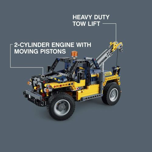  LEGO Technic Heavy Duty Forklift 42079 Building Kit (592 Pieces) (Discontinued by Manufacturer)