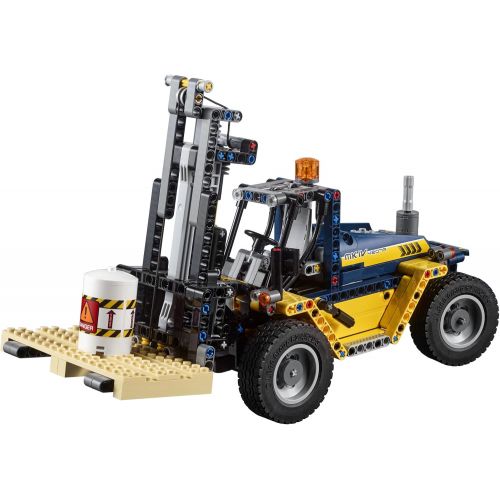  LEGO Technic Heavy Duty Forklift 42079 Building Kit (592 Pieces) (Discontinued by Manufacturer)