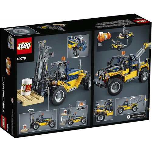  LEGO Technic Heavy Duty Forklift 42079 Building Kit (592 Pieces) (Discontinued by Manufacturer)