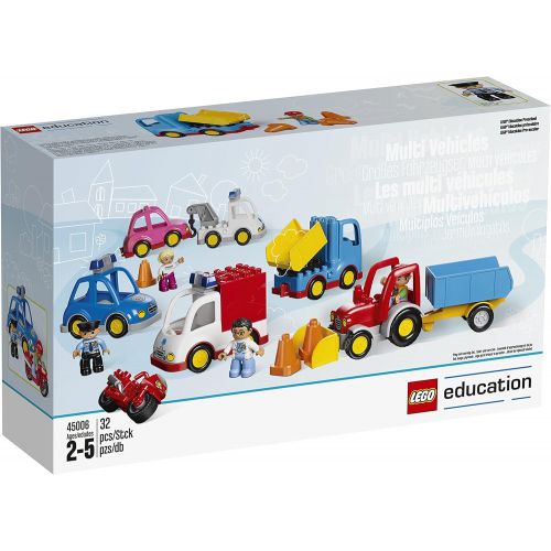  Multi Vehicles Set for Exploring Transportation by LEGO Education DUPLO