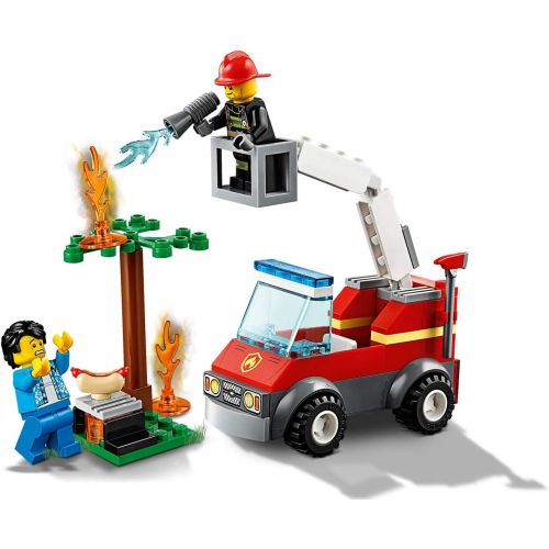  LEGO City Barbecue Burn Out 60212 Building Kit (64 Pieces)