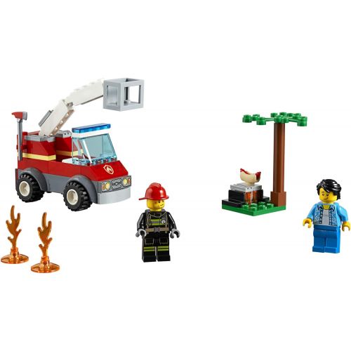  LEGO City Barbecue Burn Out 60212 Building Kit (64 Pieces)