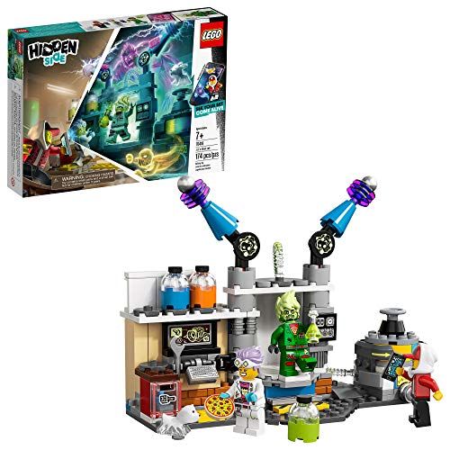  LEGO Hidden Side J.B.’s Ghost Lab 70418 Building Kit, Ghost Playset for 7+ Year Old Boys and Girls, Interactive Augmented Reality Playset (174 Pieces)