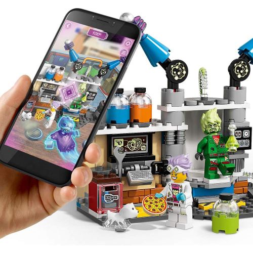  LEGO Hidden Side J.B.’s Ghost Lab 70418 Building Kit, Ghost Playset for 7+ Year Old Boys and Girls, Interactive Augmented Reality Playset (174 Pieces)