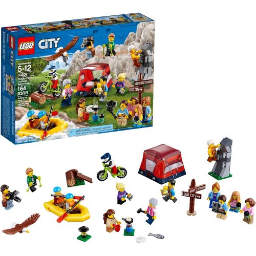  LEGO City People Pack  Outdoors Adventures 60202 Building Kit (164 Pieces) (Discontinued by Manufacturer)