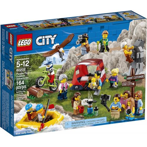  LEGO City People Pack  Outdoors Adventures 60202 Building Kit (164 Pieces) (Discontinued by Manufacturer)