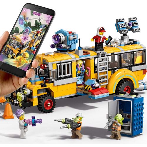  LEGO Hidden Side Paranormal Intercept Bus 3000 70423 Augmented Reality (AR) Building Kit with Toy Bus, Toy App allows for endless Creative Play with Ghost Toys and Vehicle (689 Pie