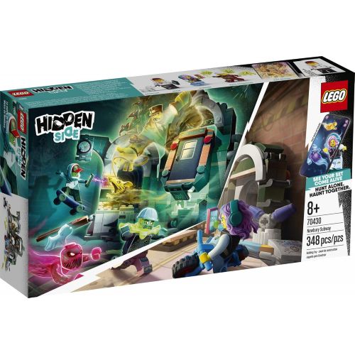  LEGO Hidden Side Newbury Subway 70430 Ghost Toy, Cool Augmented Reality Play Experience for Kids, New 2020 (348 Pieces)