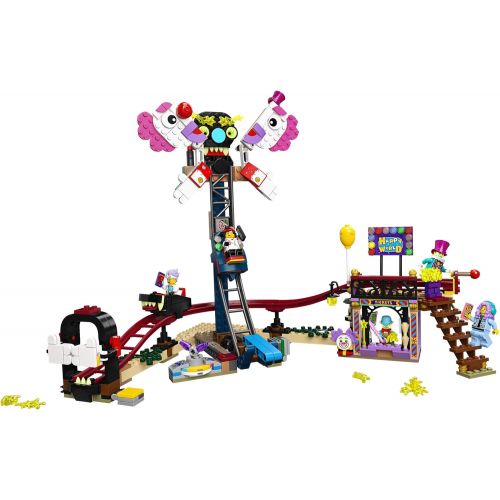  LEGO Hidden Side Haunted Fairground 70432 Popular Ghost-Hunting Toy, Cool Augmented Reality LEGO Set for Kids, New 2020 (466 Pieces)