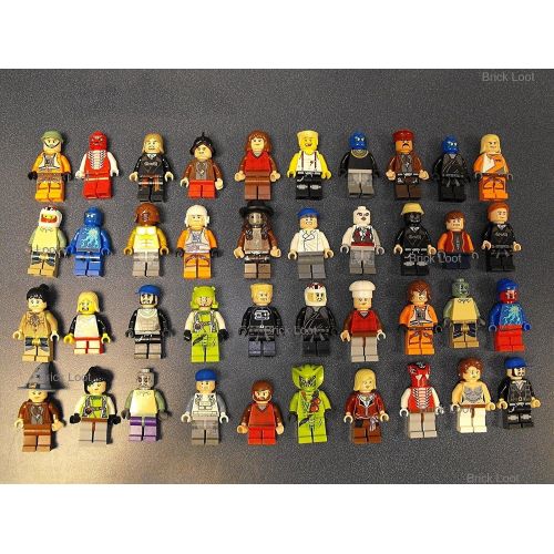  10 NEW LEGO MINIFIG PEOPLE LOT random grab bag of minifigure guys city town set by USA