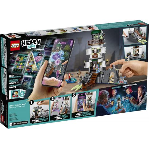  LEGO Hidden Side The Lighthouse of Darkness 70431 Ghost Toy, Unique Augmented Reality Experience for Kids, New 2020 (540 Pieces)