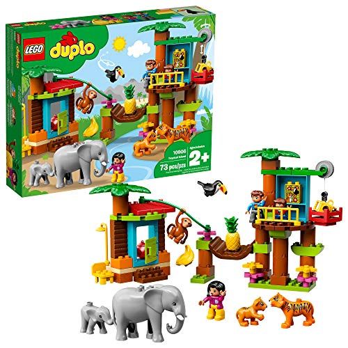  LEGO DUPLO Town Tropical Island 10906 Building Bricks (73 Pieces)